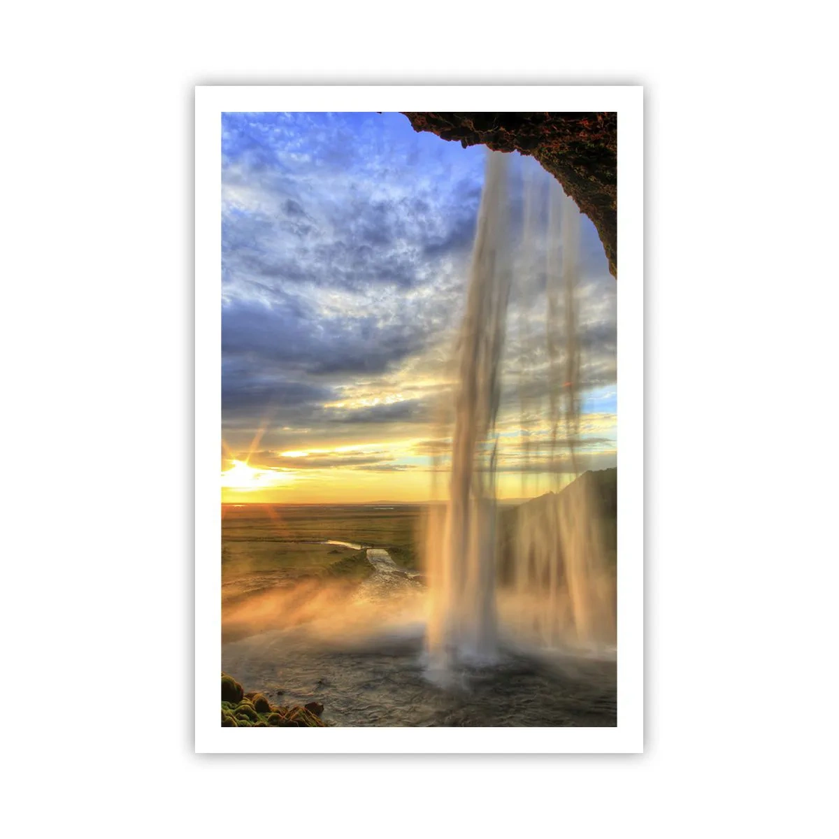 Poszter - Cseppfátyol mögötti világ - 61x91 cm