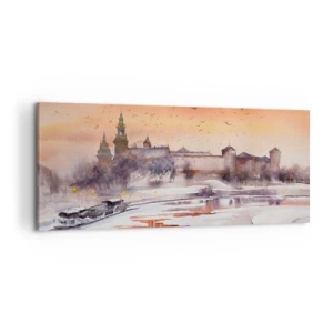 Vászonkép - Királyi naplemente - 120x50 cm