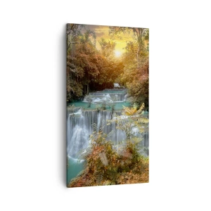 Vászonkép - Az erdő rejtett kincse - 45x80 cm