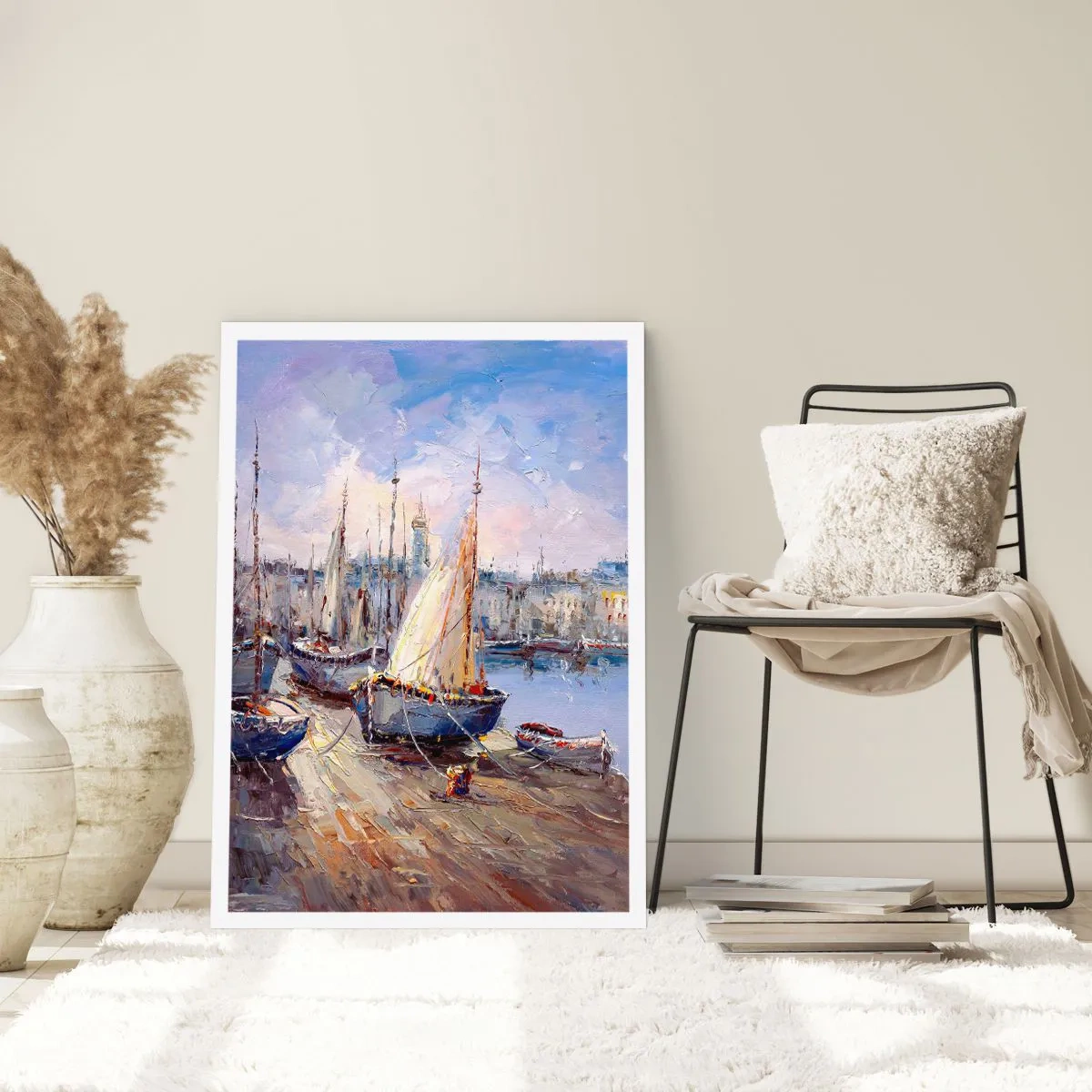 Poszter - Város az öböl mellett - 70x100 cm