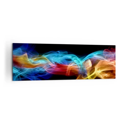 Vászonkép - Ködök szivárványtánca - 160x50 cm