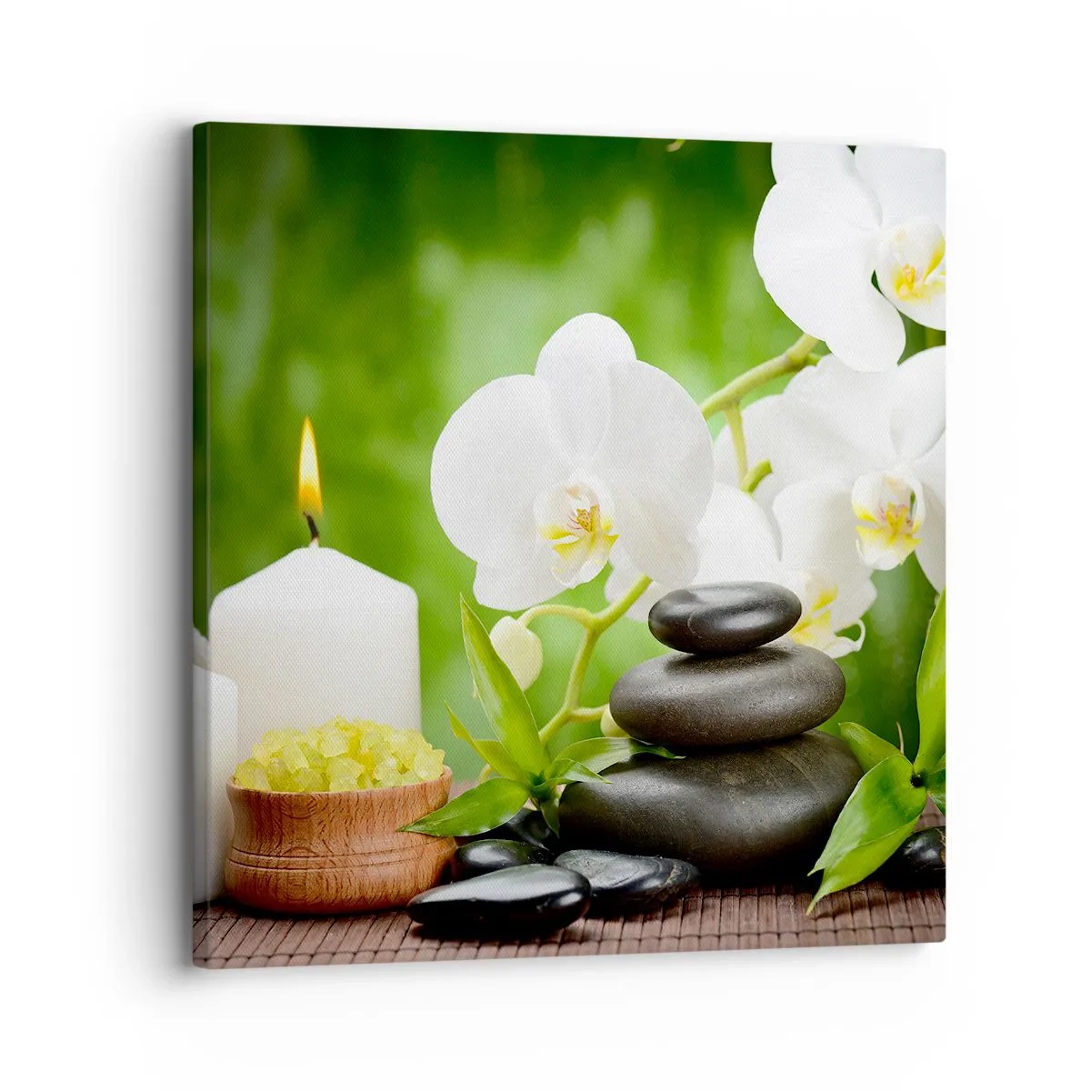 Vászonkép - Illatos, virágos, finom érintés - 30x30 cm