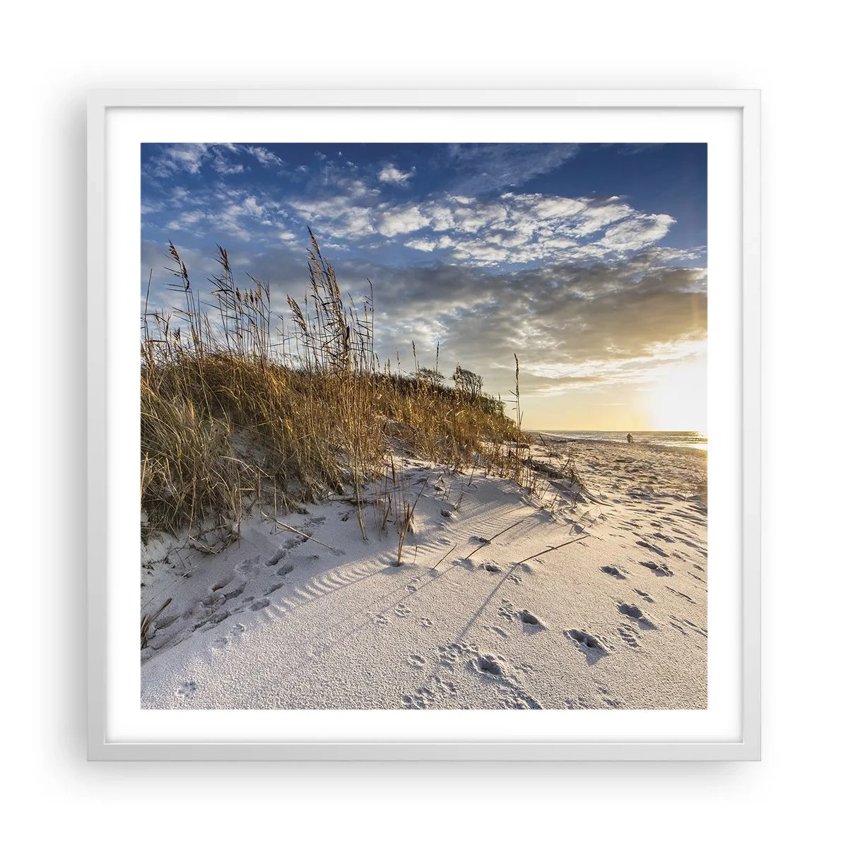 Poszter fekete keretben - Meghívás egy sétára - 60x60 cm