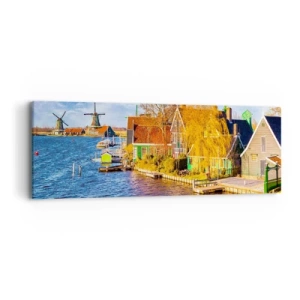 Vászonkép - Évszázadok óta nincs változás - 90x30 cm