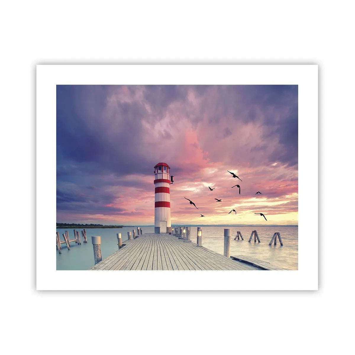 Poszter - Ideje a kikötőbe - 50x40 cm