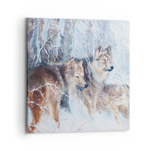 Vászonkép - Figyelem! Közeledik… - 70x70 cm