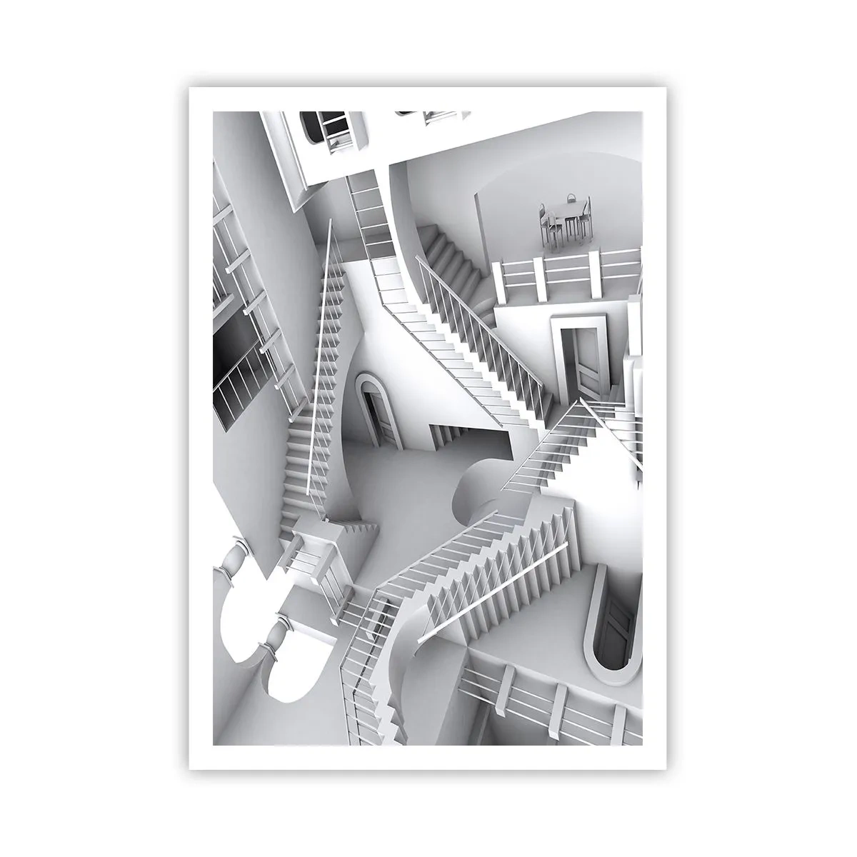 Poszter - A tér paradoxonjai - 70x100 cm