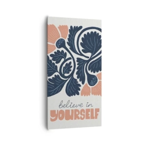 Vászonkép - Kivirágzol - 65x120 cm