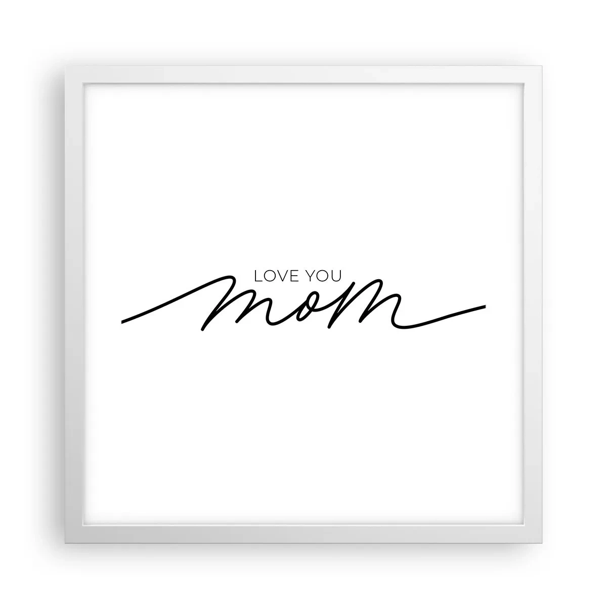 Poszter fekete keretben - Nagy megrázás - 40x40 cm