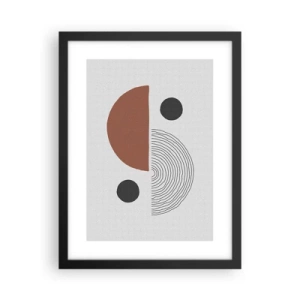 Poszter fehér keretben - A kerék tökéletessége - 30x40 cm