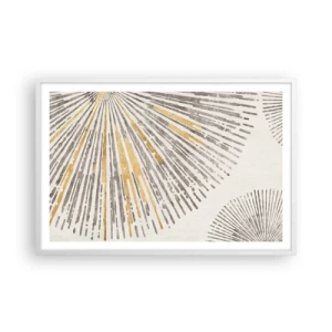 Poszter fekete keretben - A sugár szépsége - 91x61 cm