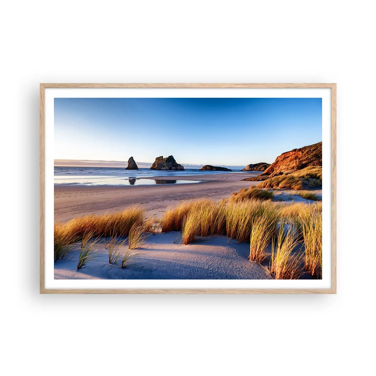 Poszter világos tölgy keretben - A nyugalmat keresőknek - 100x70 cm