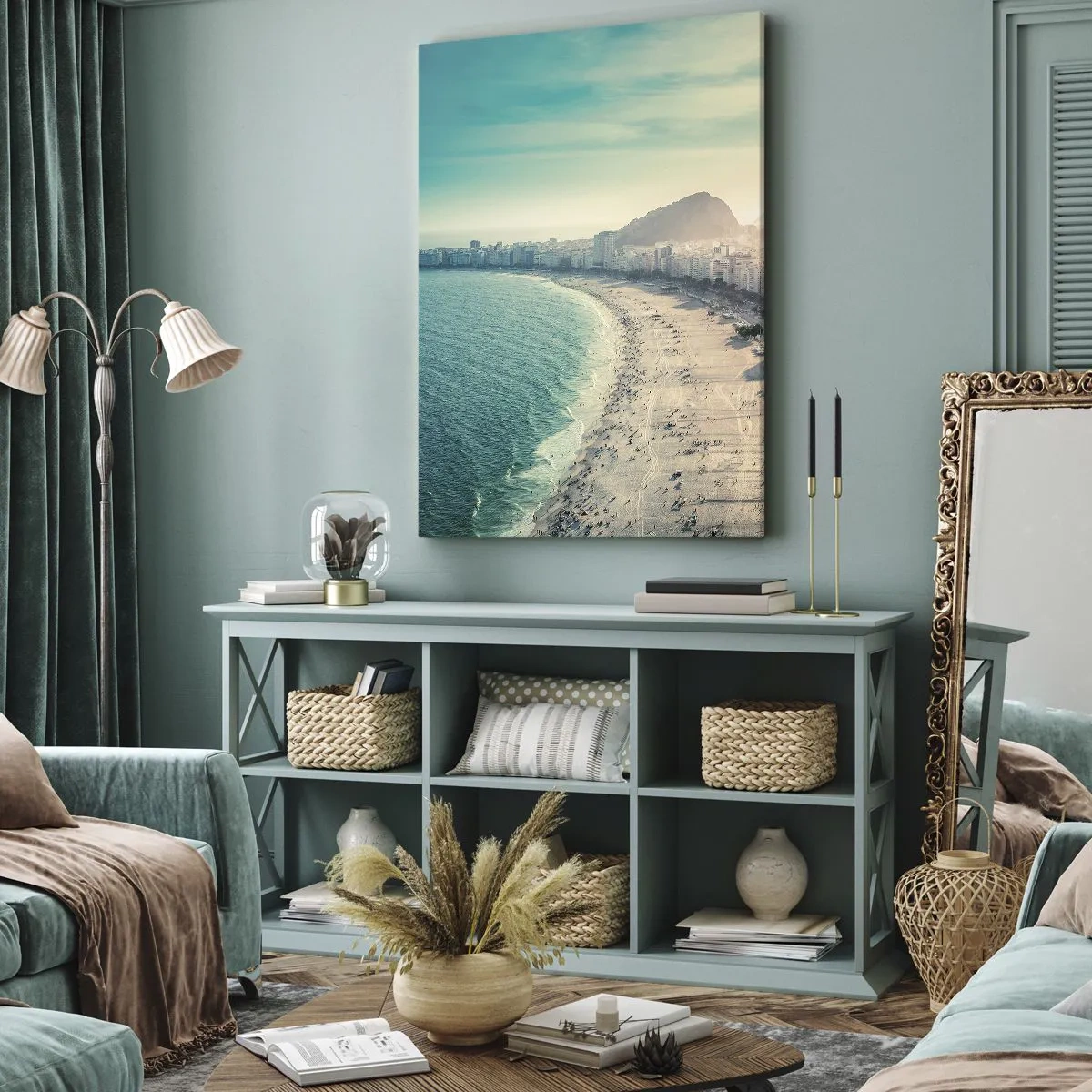 Vászonkép - Örökös nyaralás Rióban - 55x100 cm