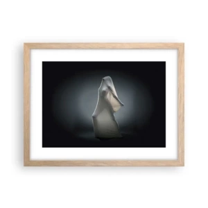 Poszter világos tölgy keretben - Rejtett vágyak - 40x30 cm