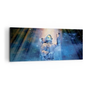 Vászonkép - Végül a célban - 100x40 cm