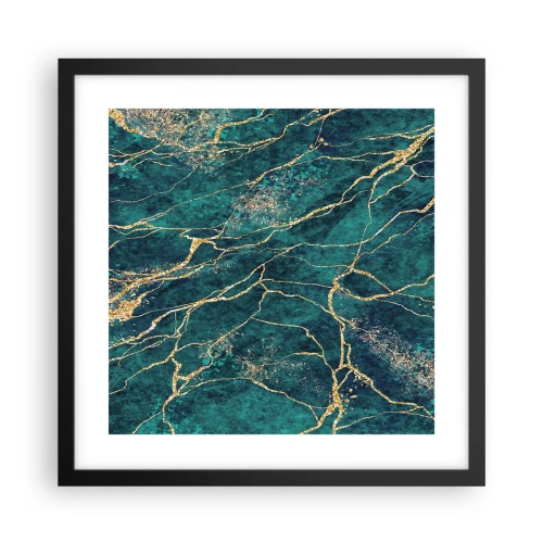 Poszter fehér keretben - Aranybánya - 40x40 cm