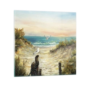 Üveg kép - Szélcsend - 30x30 cm