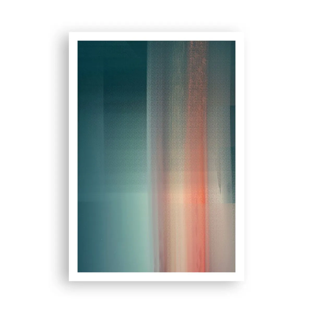 Poszter - Absztrakt: fényhullámok - 70x100 cm