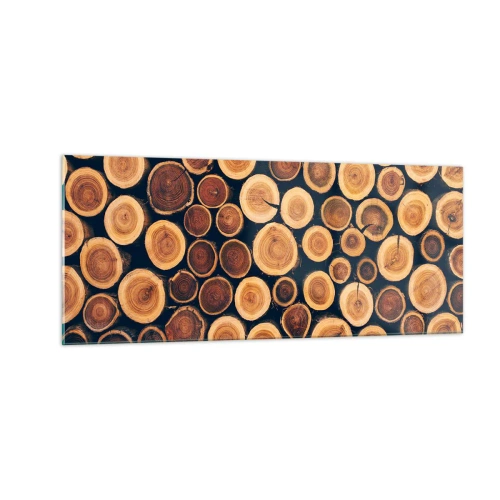 Üveg kép - Hány évesnek nézek ki? - 100x40 cm