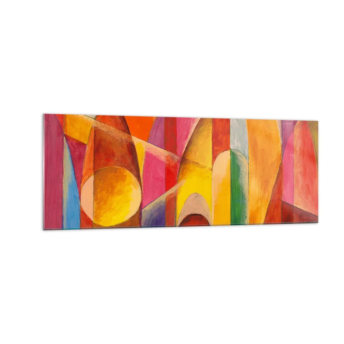 Üveg kép - A nap katedrálisa - 140x50 cm