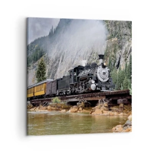 Vászonkép - Hova? Hova? - 60x60 cm