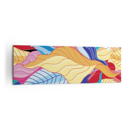 Vászonkép - Színes rendetlenség - 160x50 cm
