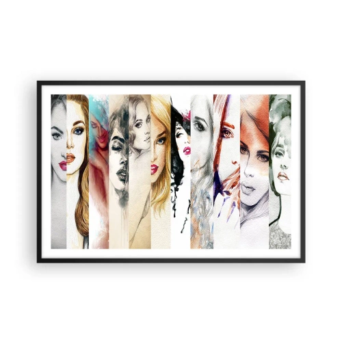 Poszter fehér keretben - És ez mindig TE  - 91x61 cm