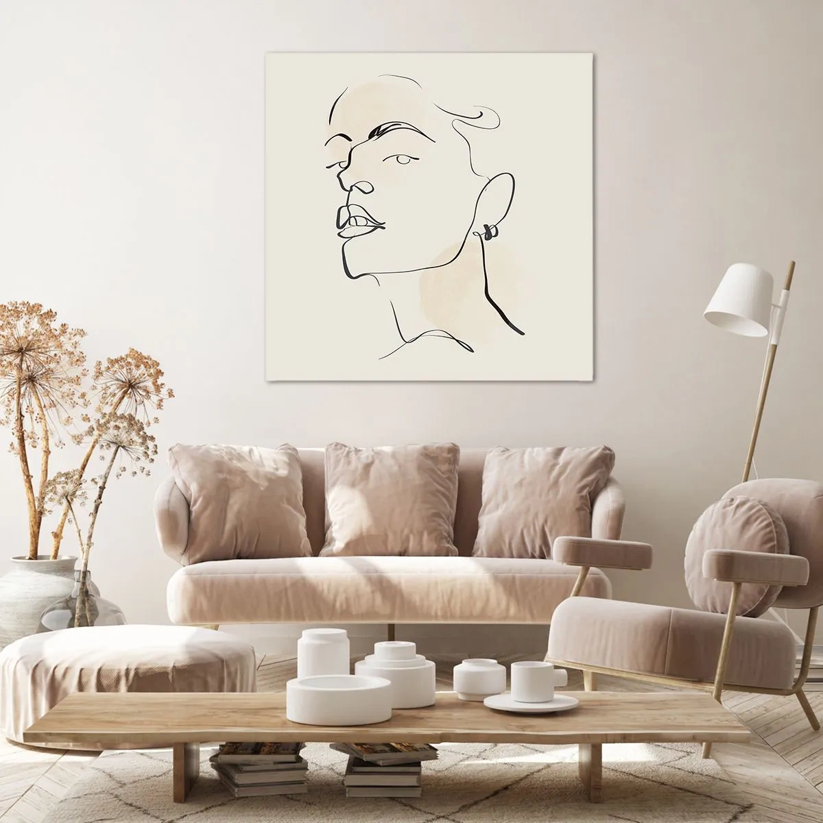 Vászonkép - Büszke tekintet - 70x70 cm