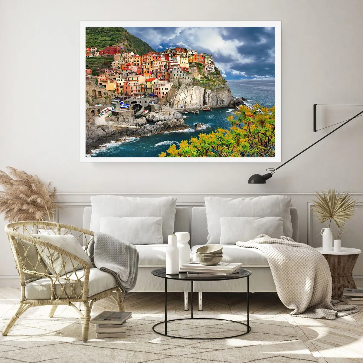 Poszter - Egy csoport a sziklákra simulva - 70x50 cm