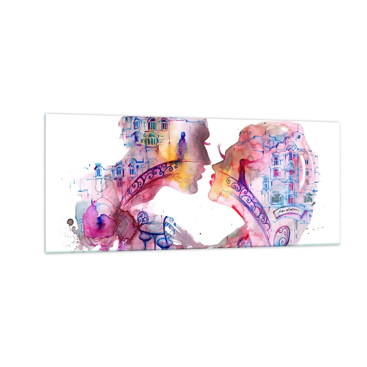 Üveg kép - A sóhajok titkos hídja - 100x40 cm