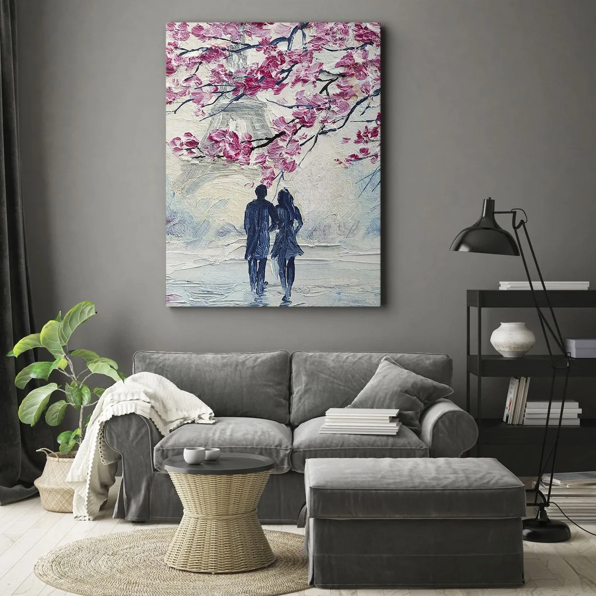 Vászonkép - Romantikus séta - 50x70 cm