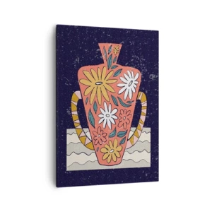 Vászonkép - Festett korsó - 50x70 cm