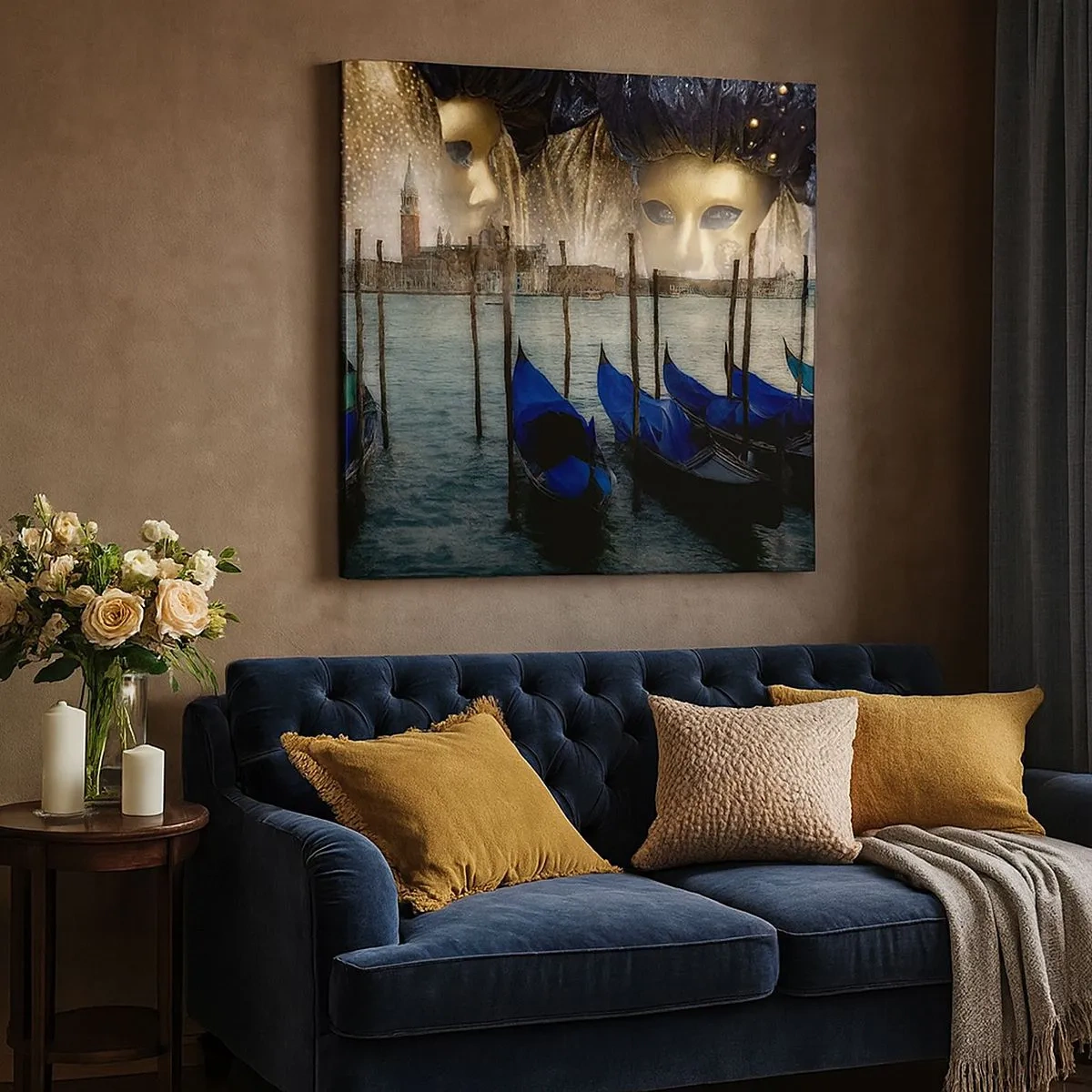 Vászonkép - Ideje elkezdeni a karnevált - 30x30 cm