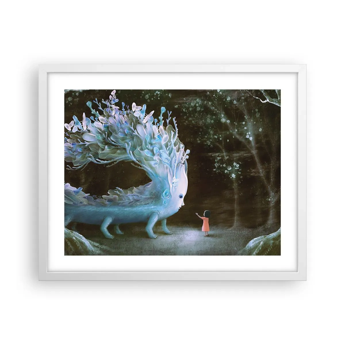 Poszter fekete keretben - Fantasztikus találkozás - 50x40 cm