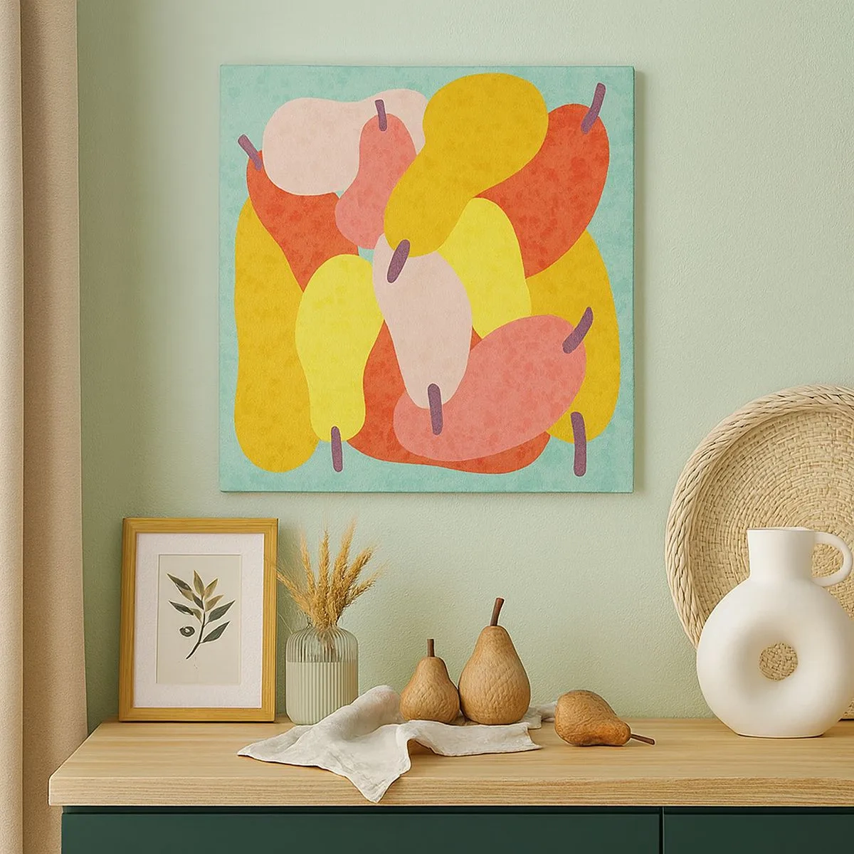 Vászonkép - Ízlelgetni a nyári napot - 30x30 cm