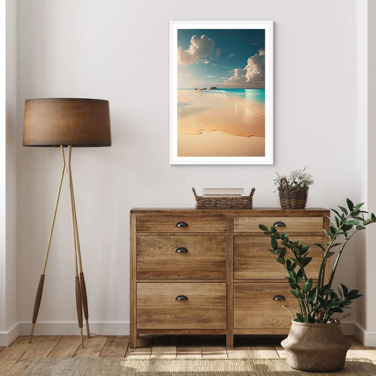 Poszter fekete keretben - Egy álomszerű nap - 50x70 cm