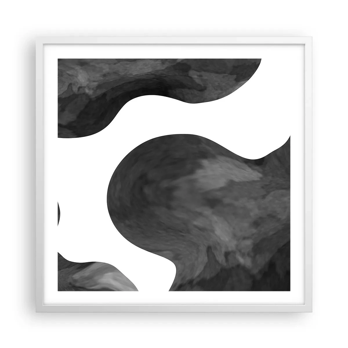 Poszter fekete keretben - A tejút - 60x60 cm