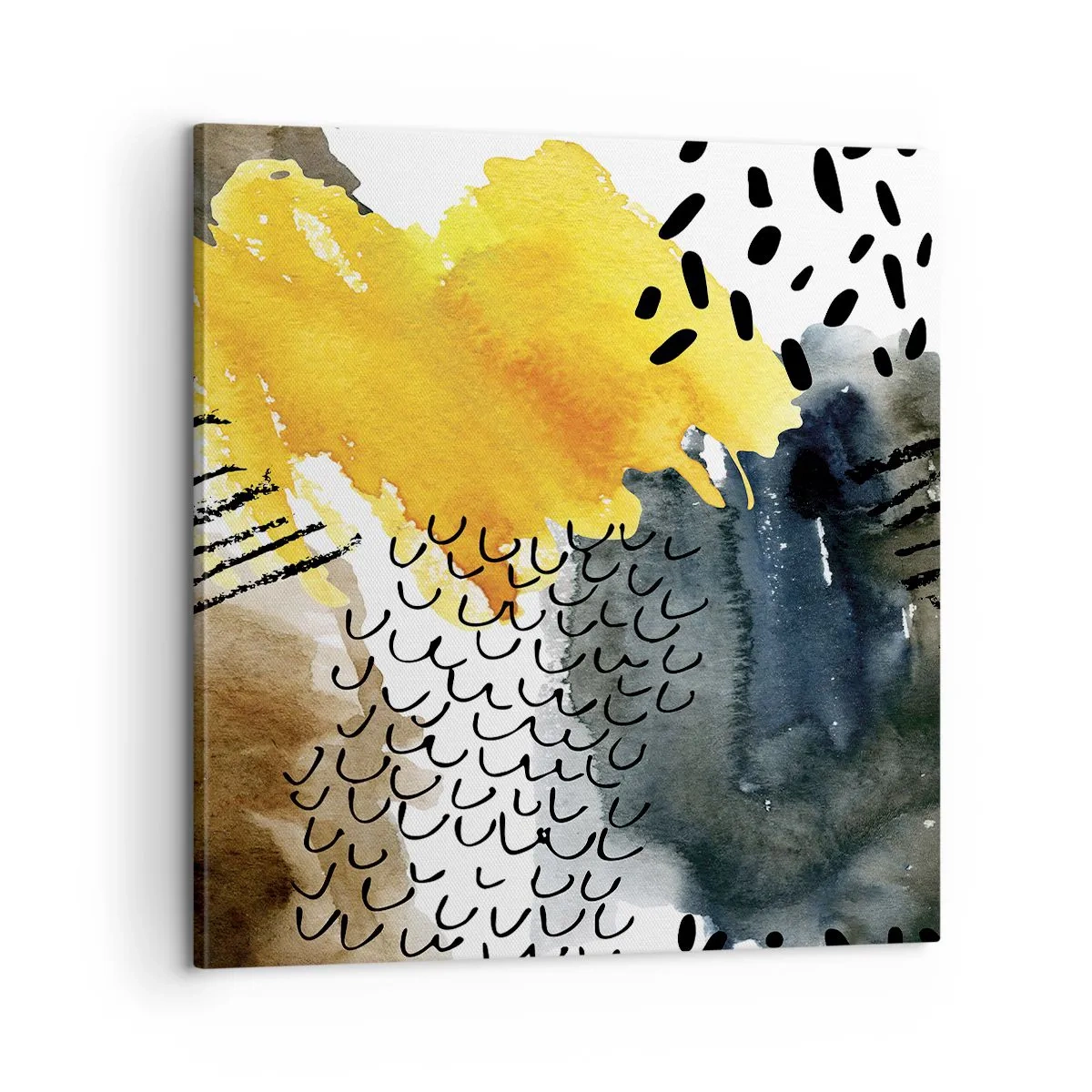 Vászonkép - Az elemek találkozása - 60x60 cm