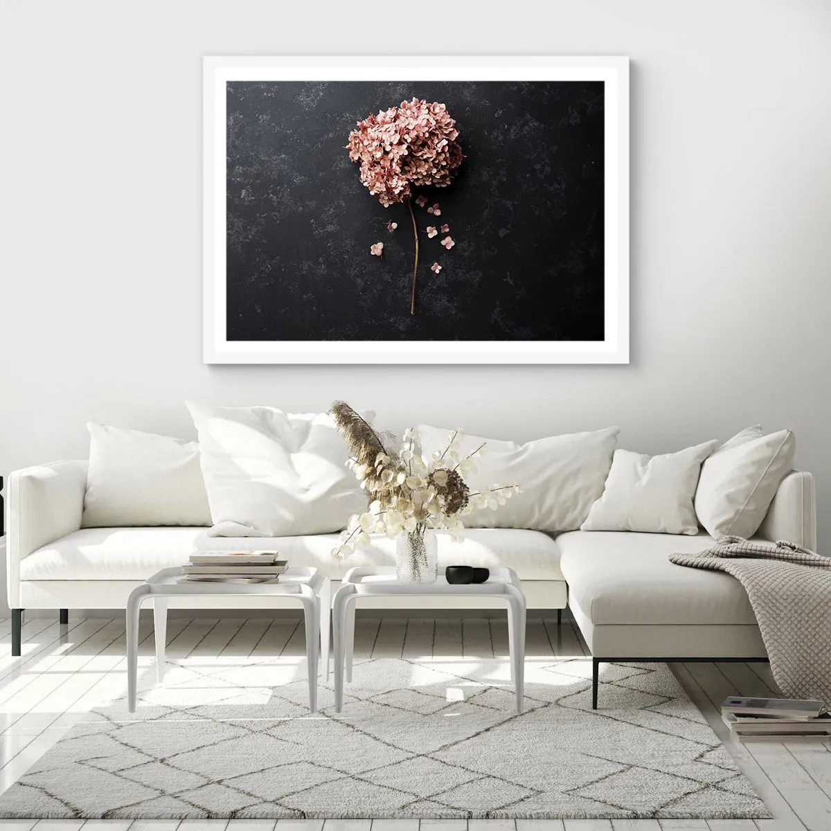 Poszter fekete keretben - Egy igazán romantikus jel - 91x61 cm