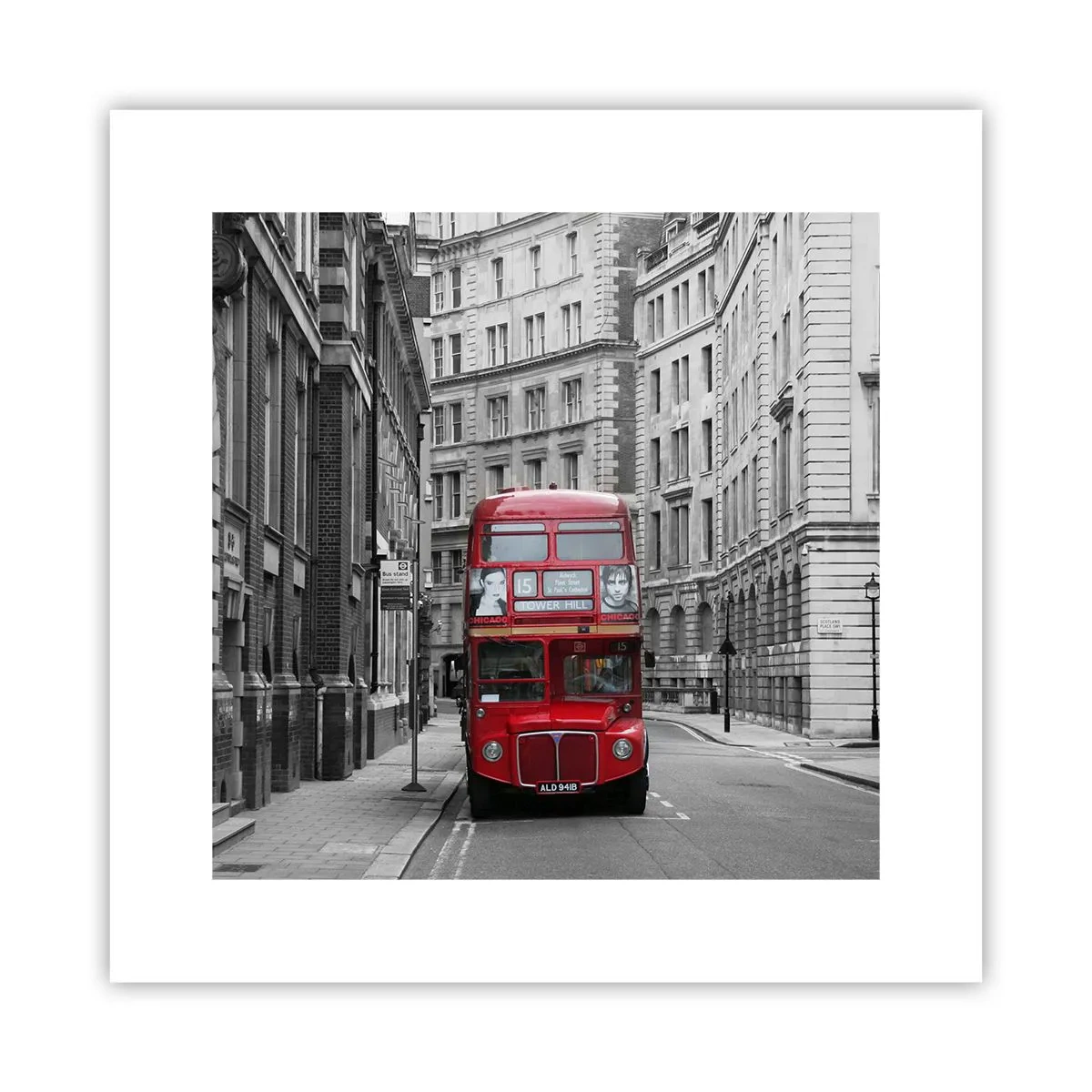 Poszter - A mindennapi életnek nem kell szürkének lennie - 30x30 cm