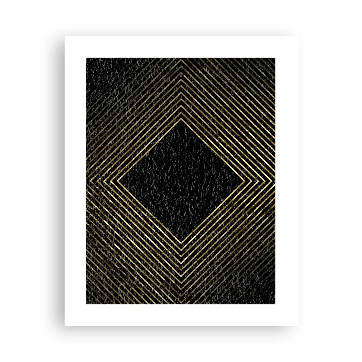 Poszter - Geometria glamour stílusban - 40x50 cm