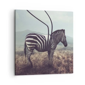 Vászonkép - Figyelem! Hiba - 60x60 cm