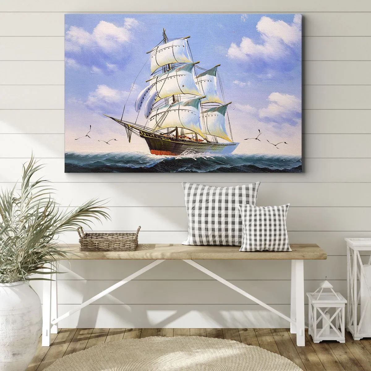 Vászonkép - Büszkén a széllel - 70x50 cm