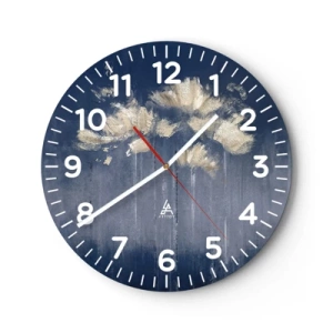 Falióra, Óra - Mint szirmok a szélben - 40x40 cm