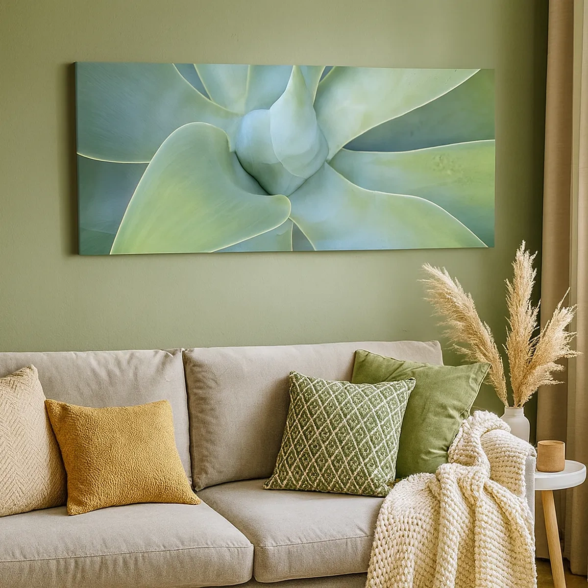 Vászonkép - A zöld születése - 30x30 cm