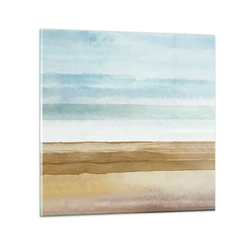 Üveg kép - Vigasz - 40x40 cm