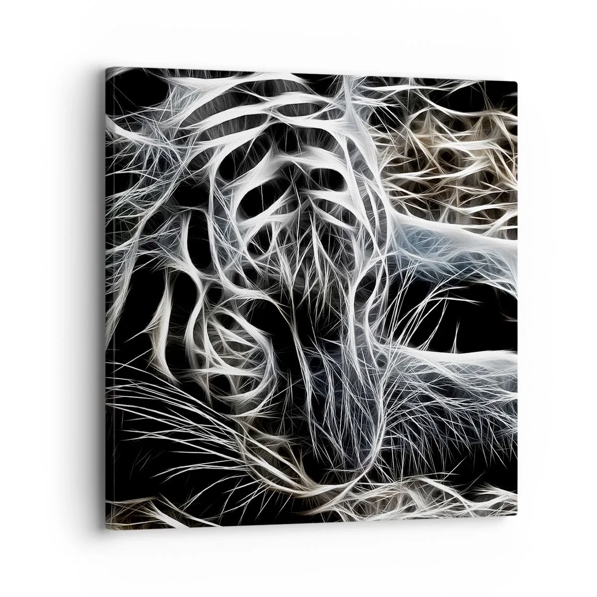 Vászonkép - Tanulmány a macska könnyedségéről - 30x30 cm