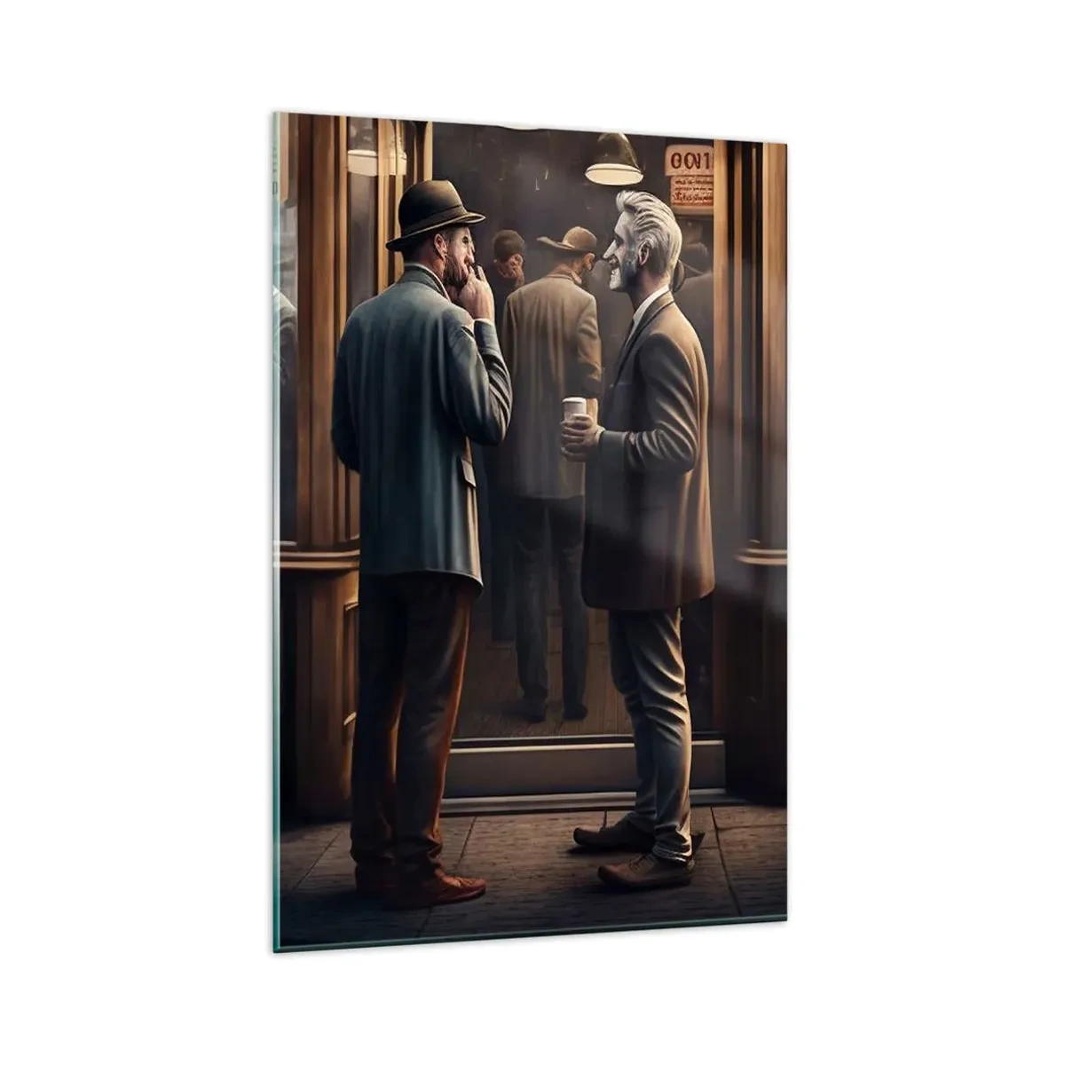 Üveg kép - A nap egy jó pillanata - 80x120 cm