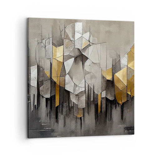 Vászonkép - Kompozíció jégből és fényből - 50x50 cm