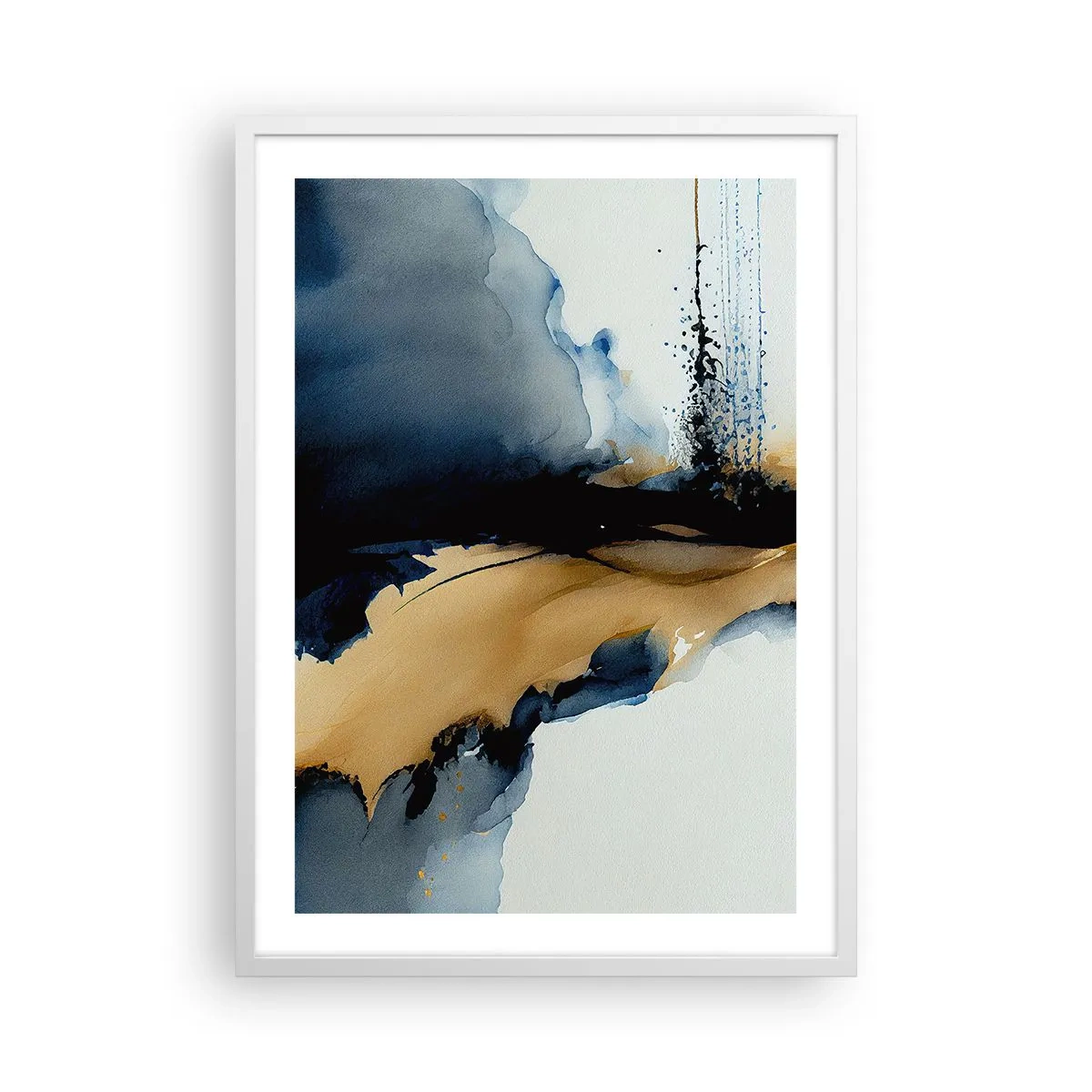 Poszter fekete keretben - A fátyol mögött - 50x70 cm